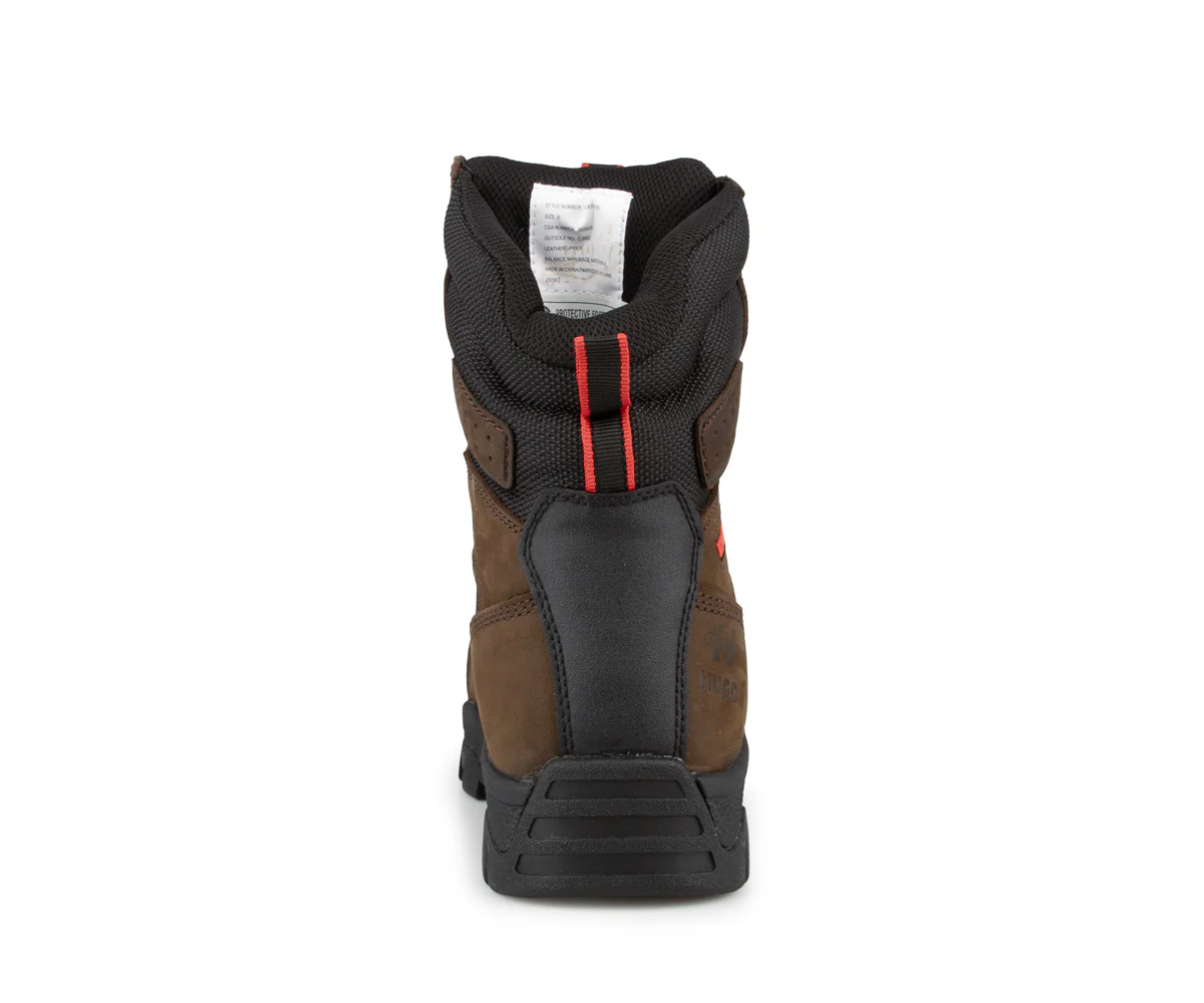 Botte travail 8" Ranger cuir brun - Collection Hugo Strong – Image 7