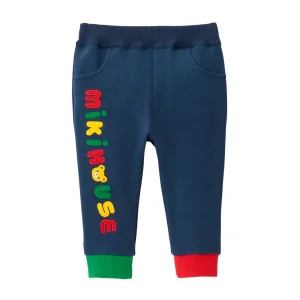 PANTALON JOGGING BLEU PUCCI