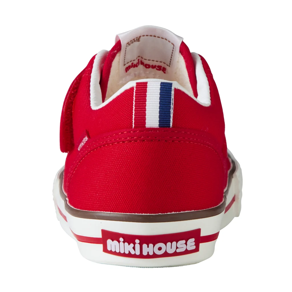 CHAUSSURES EN TOILE DE COTON ROUGE – Image 2