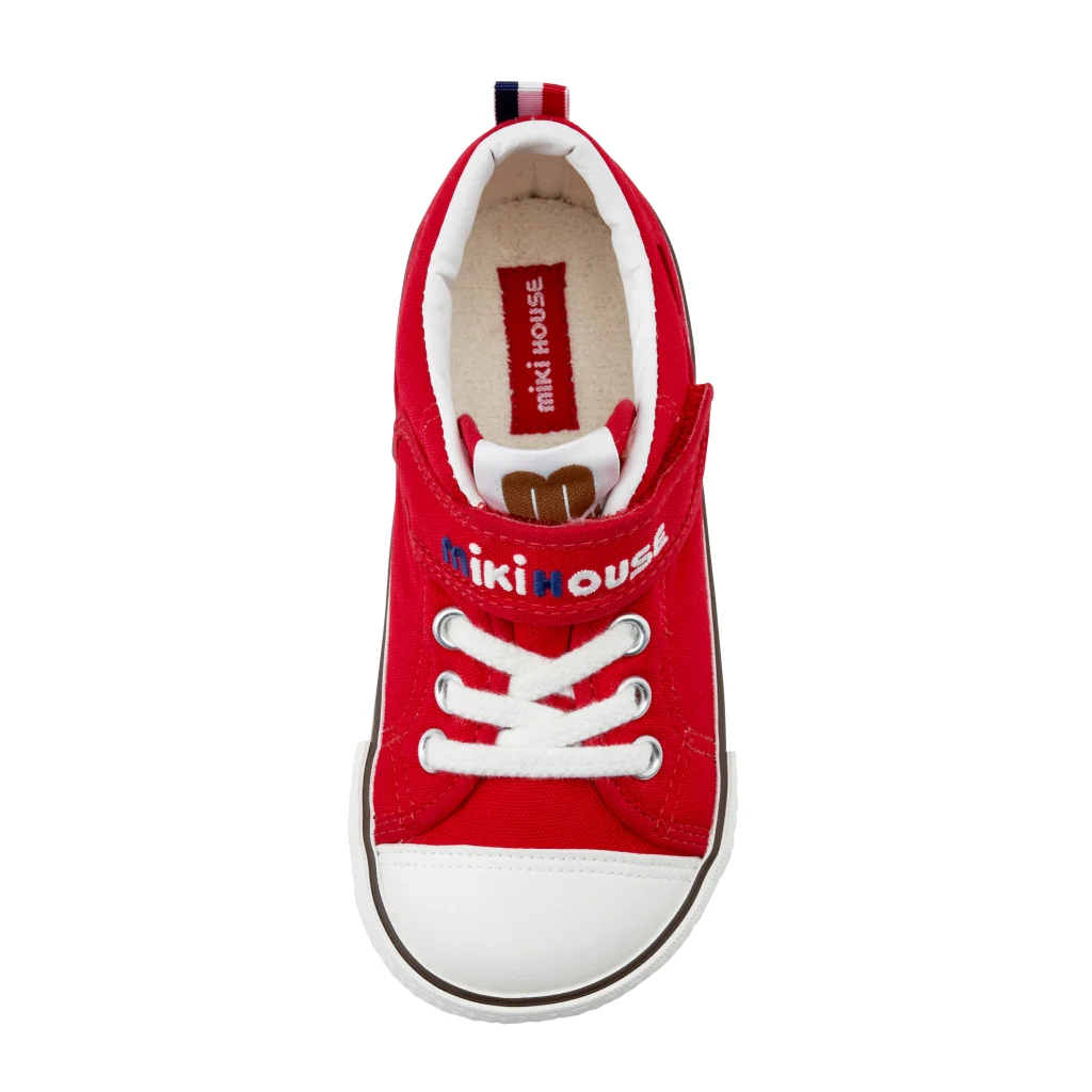 CHAUSSURES EN TOILE DE COTON ROUGE – Image 3