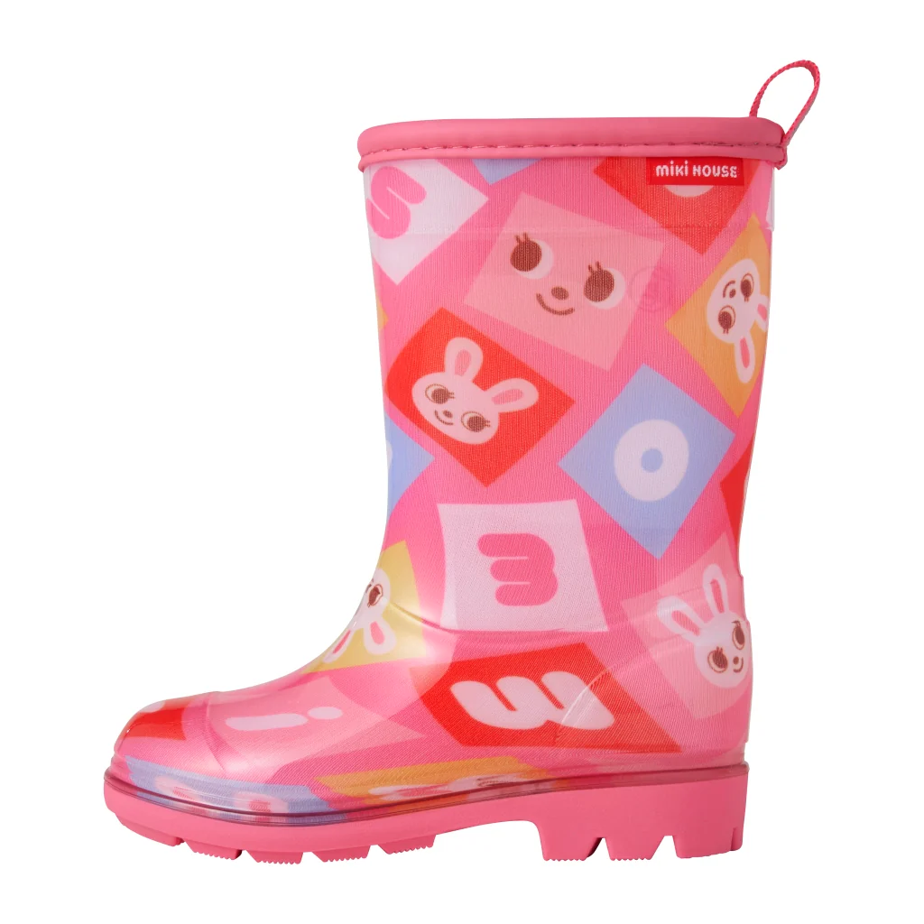 BOTTES DE PLUIE ROSES USAKO – Image 4