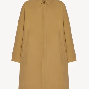Parmas Coat in Cotton and Cashmere