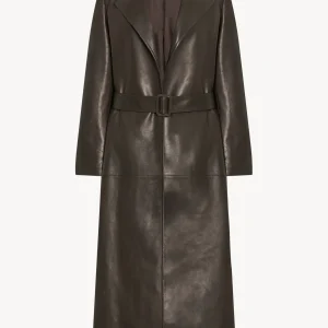 Raisa Coat in Leather