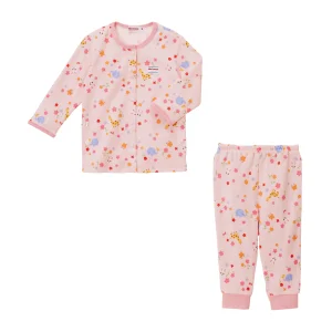PYJAMA ROSE USAKO MOTIFS ANIMAUX