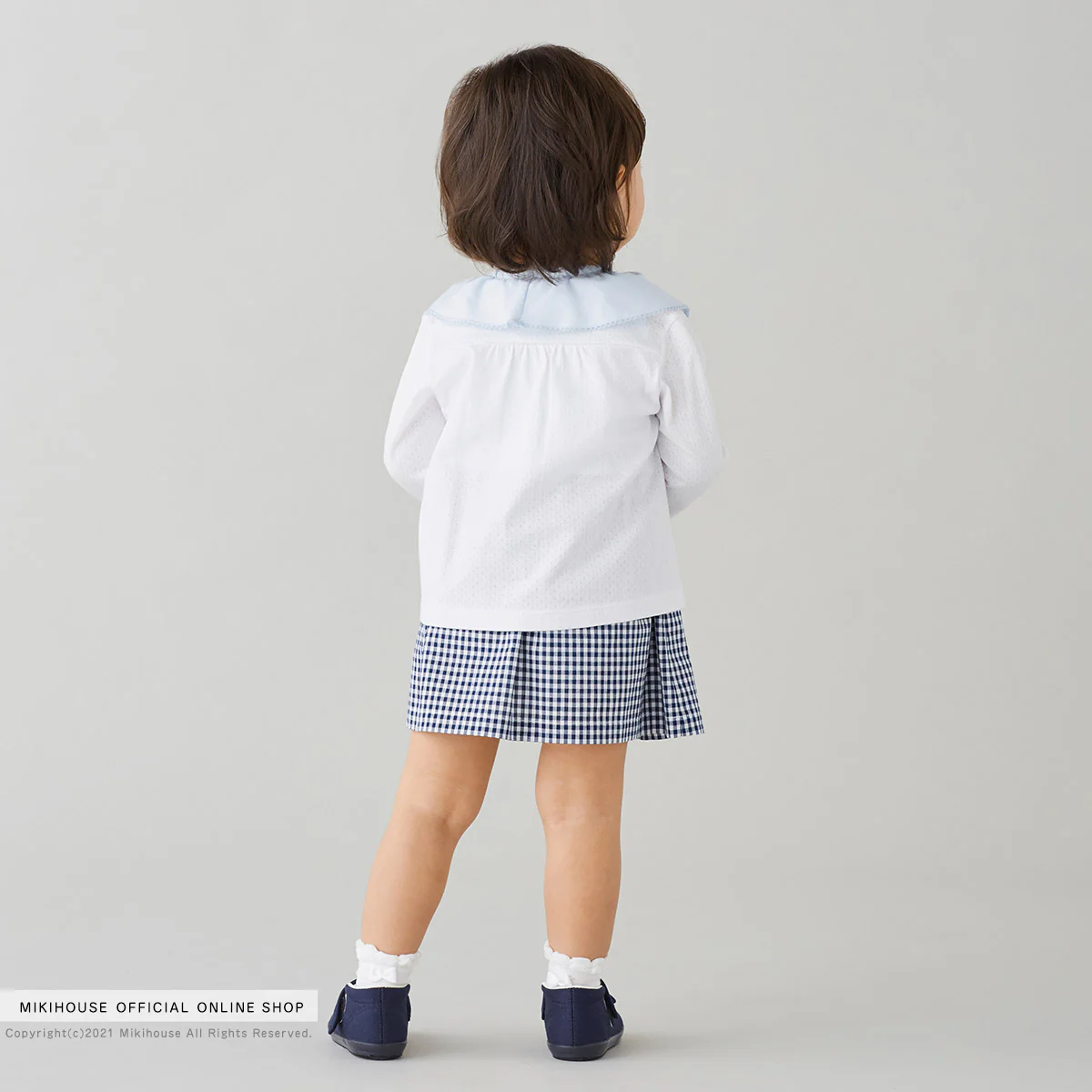 BALLERINES BLEU MARINE À NOEUD – Image 6