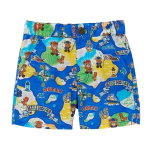 SHORT BLEU PUCCI