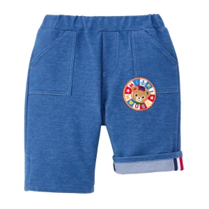 PANTALON BLEU PUCCI