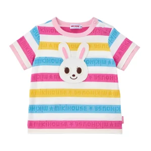 T-SHIRT USAKO À RAYURES