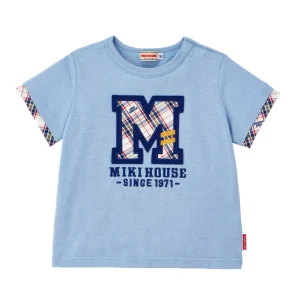 T-SHIRT MIKI HOUSE BLEU
