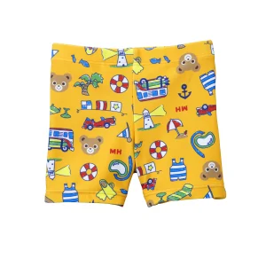 SHORT DE BAIN JAUNE
