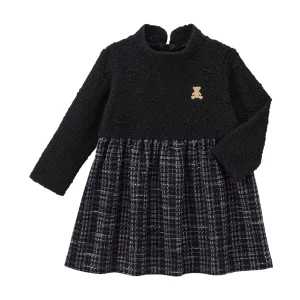 ROBE NOIRE MIKI HOUSE IMITATION TWEED