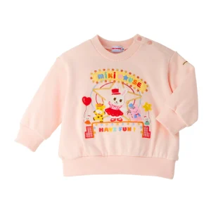 SWEAT SHIRT USAKO ROSE SAUMON