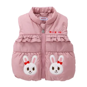 DOUDOUNE USAKO ROSE SANS MANCHES