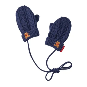 MOUFLES BLEUES OURSONS