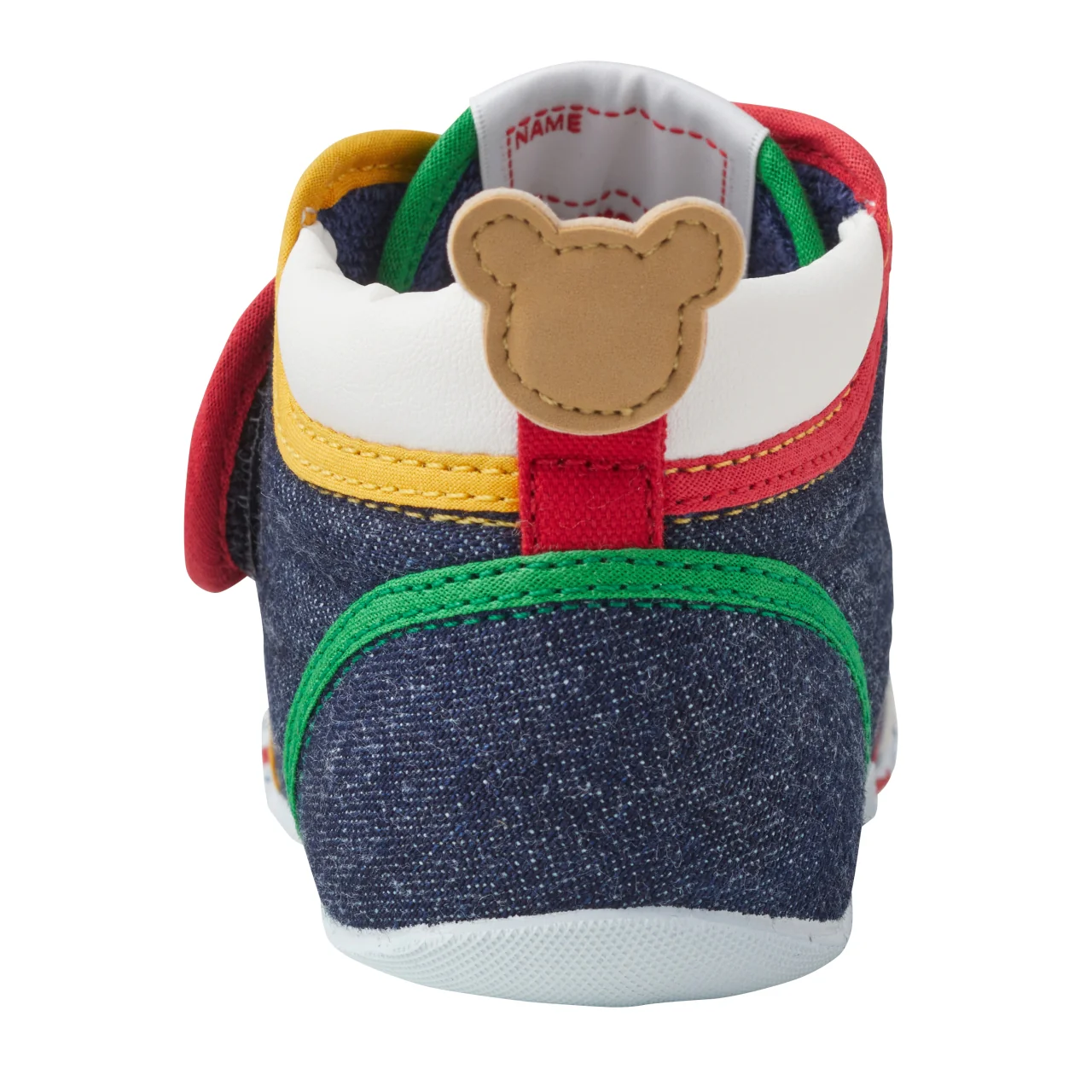 CHAUSSURES PREMIER PAS DENIM MIKI HOUSE COLORÉ – Image 2
