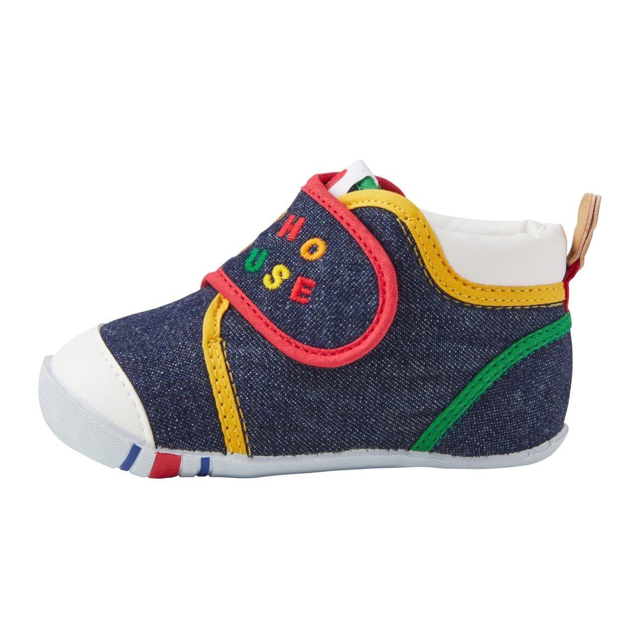 CHAUSSURES PREMIER PAS DENIM MIKI HOUSE COLORÉ – Image 4