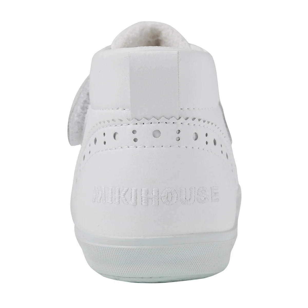 CHAUSSURES MONTANTES BLANCHES EN CUIR – Image 2