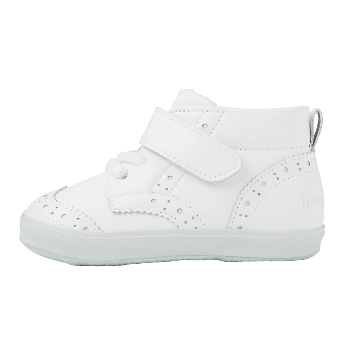 CHAUSSURES MONTANTES BLANCHES EN CUIR – Image 4