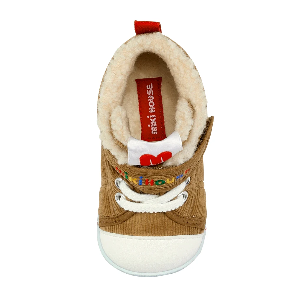CHAUSSURES FOURREES MARRON ENFANT MIKI HOUSE – Image 3