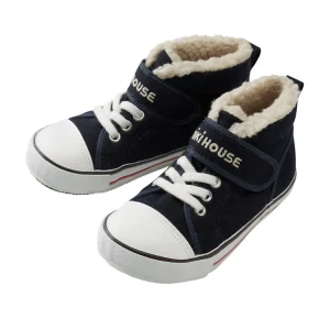 CHAUSSURES ENFANT FOURRÉES BLEU MARINE
