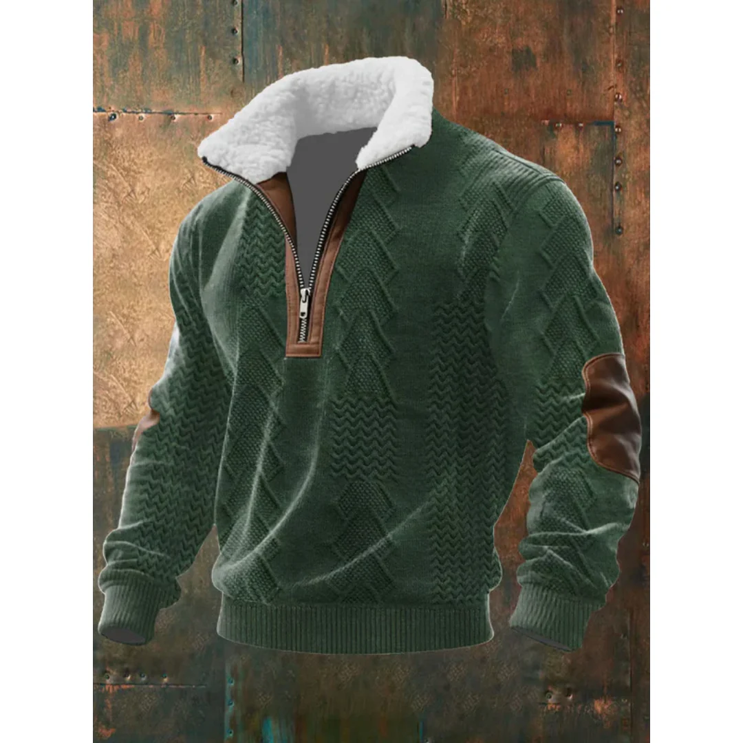 Baptiste – Pull homme polaire à col montant – Image 4