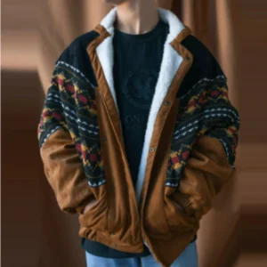 Gaston - Veste polaire rétro homme