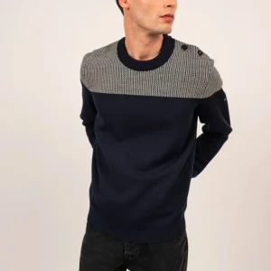 Pull Dinan bicolore - Saint james