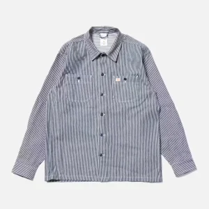 Chemise Vincent Hickory Stripe - Nudie jeans