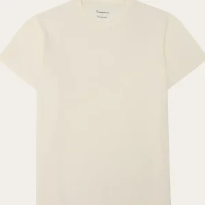 Regenerative Organic Cotton Chest Embroidery T-Shirt - Knowledge cotton apparel