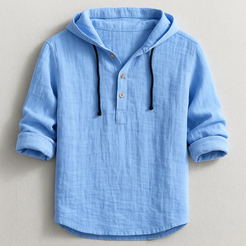 Yanis – Chemise homme à capuche moderne – Image 2