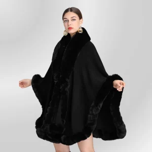 Manteau Gothique Hiver Fourrure