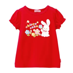 T-SHIRT CHIECO SAKU ROUGE FROUFROUS