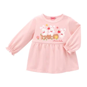 HAUT MANCHES LONGUES ROSE SAUMON CHIECO SAKU