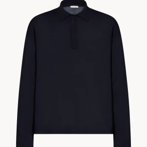 Djon Polo Top in Wool
