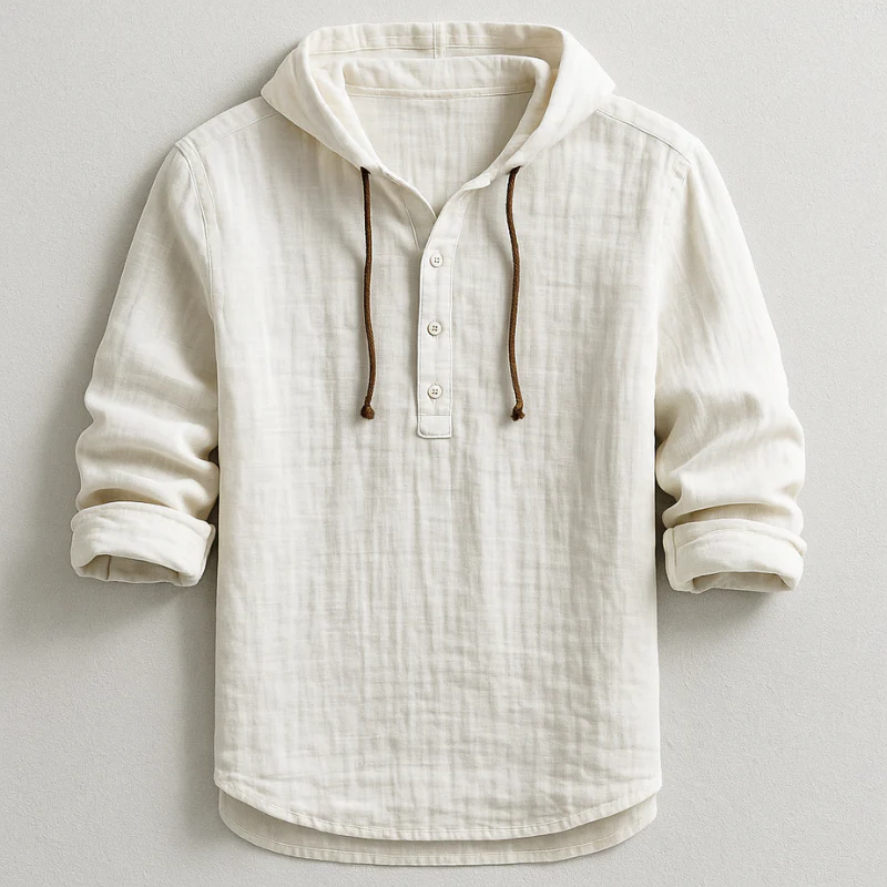 Yanis – Chemise homme à capuche moderne – Image 5