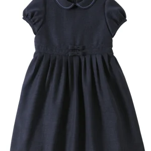 ROBE GRISE CLASSIQUE FILLE MIKI HOUSE