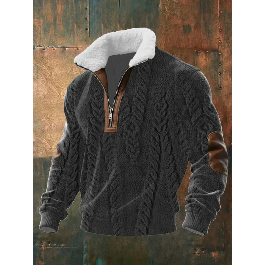 Baptiste – Pull homme polaire à col montant – Image 6