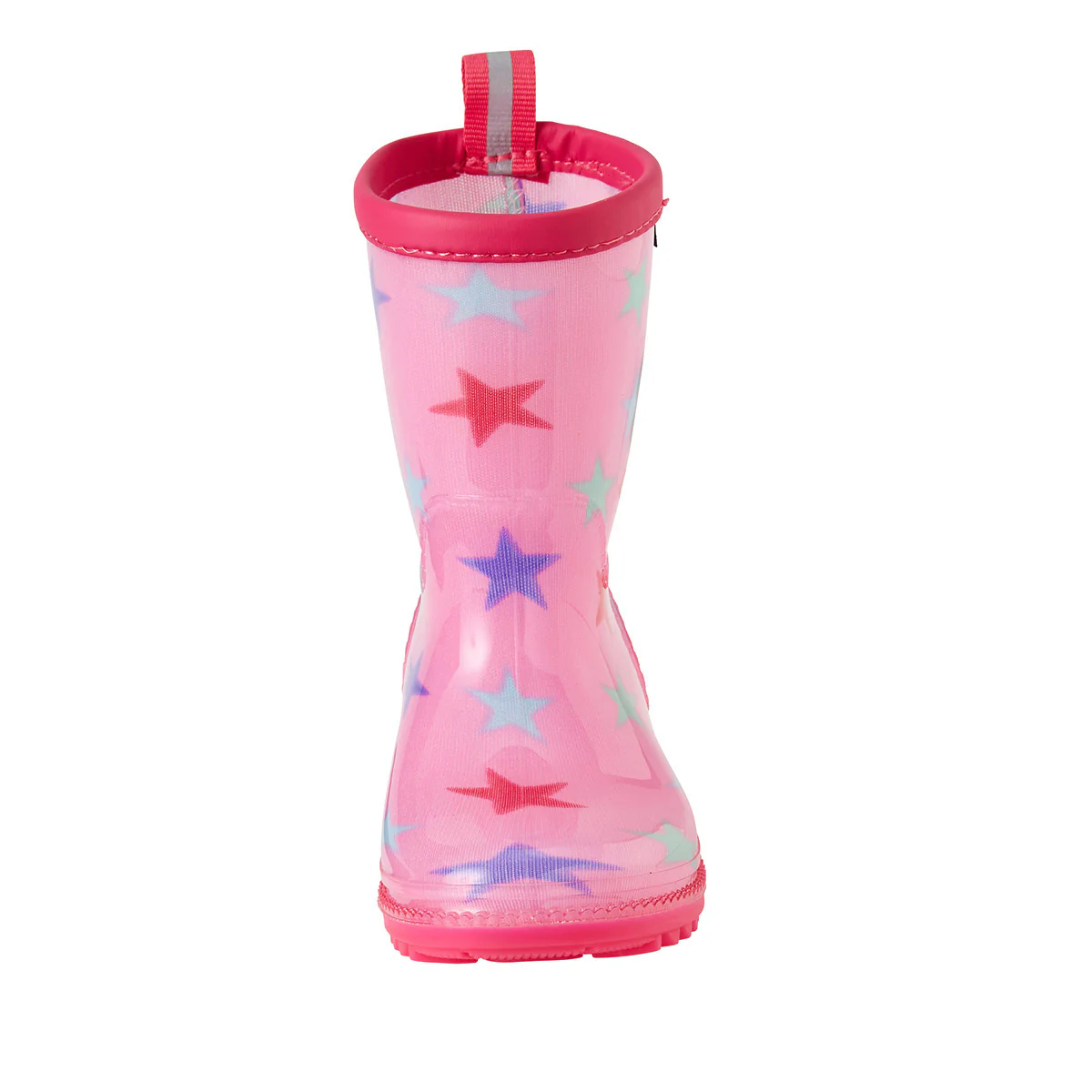 BOTTES DE PLUIE ROSES MOTIF ÉTOILE DOUBLE B – Image 8