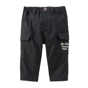 PANTALON NOIR DOUBLE B