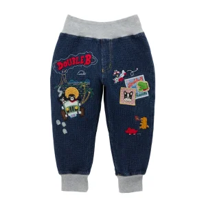 PANTALON SOUPLE JEAN DOUBLE B