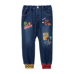 PANTALON JEAN JOGGING DOUBLE B