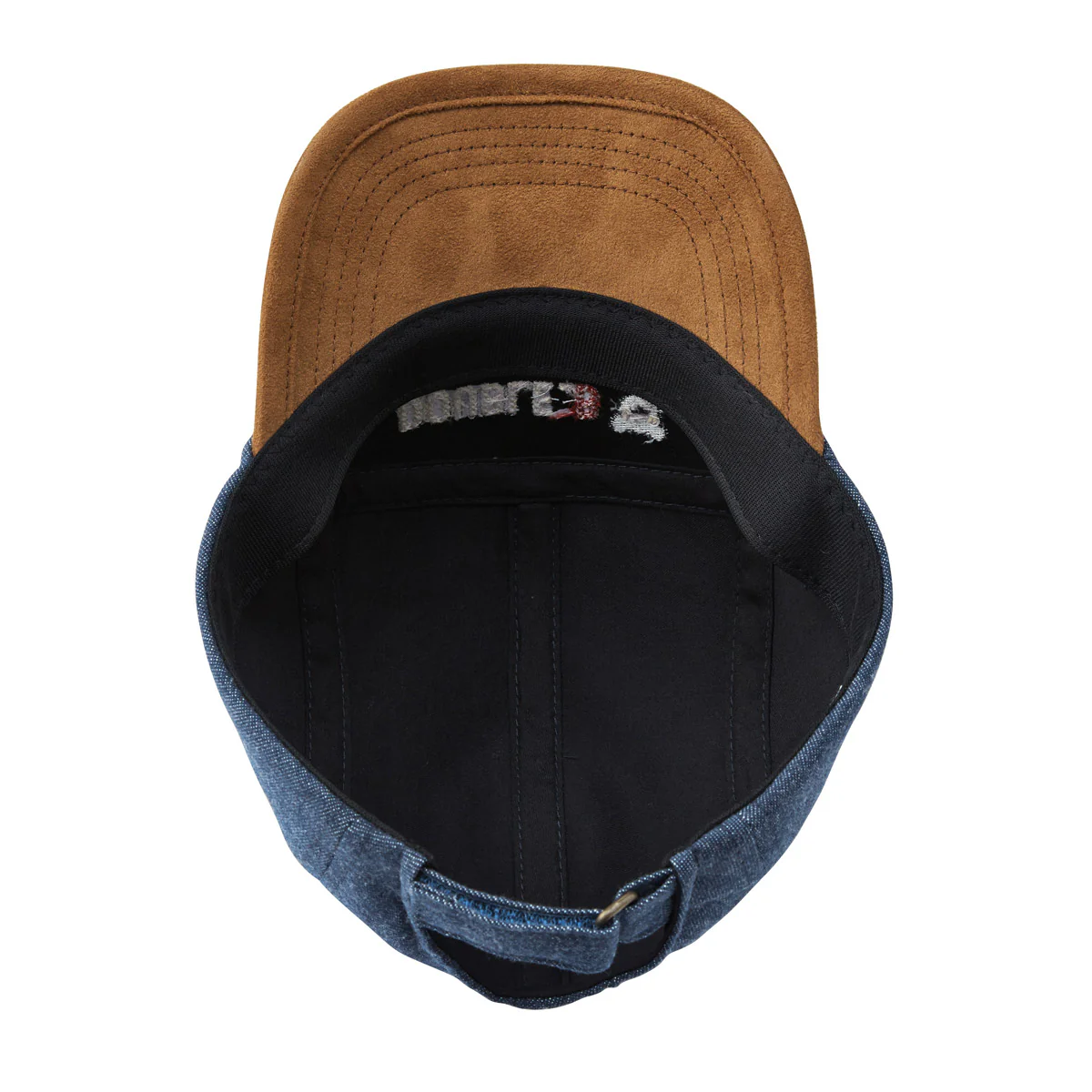 CASQUETTE EN LAINE BLEU INDIGO DOUBLE B – Image 2