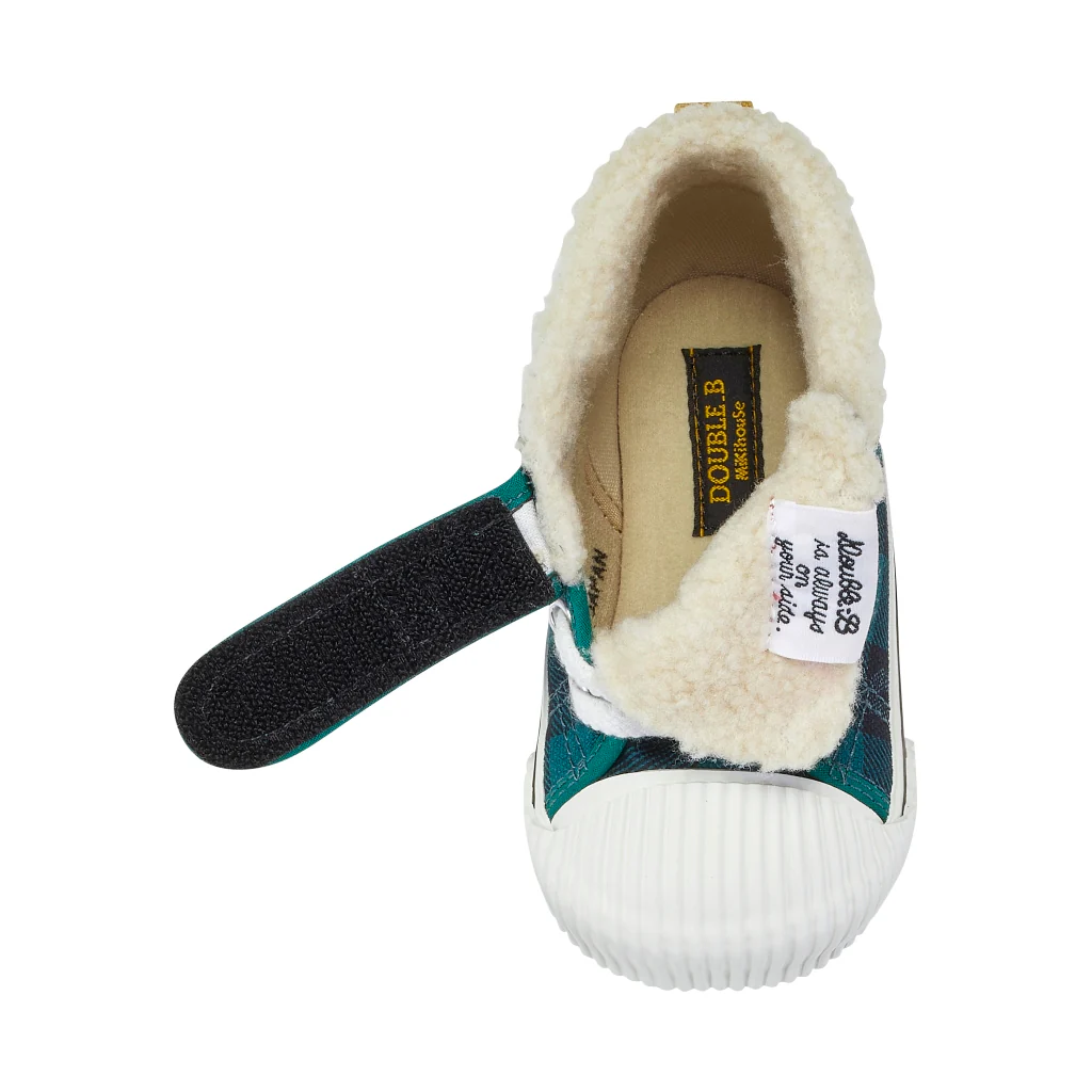 CHAUSSURES VERTES À CARREAUX DOUBLE B – Image 7