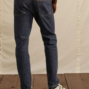 Tapered denim Jean coupe fuselée - Faguo