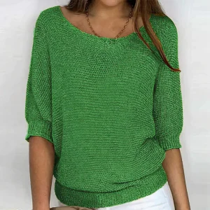 Amélie - Pull Femme Maille Chaud - Hiver Confortable