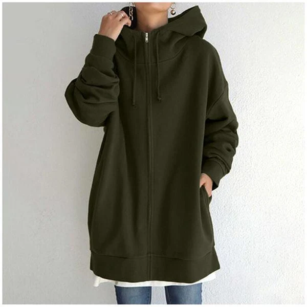 Olivia - Cardigan automne à capuche femme – Image 8