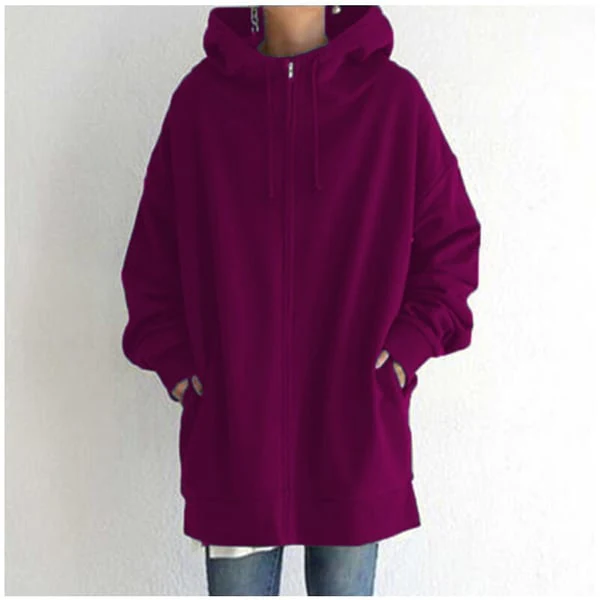 Olivia - Cardigan automne à capuche femme – Image 9