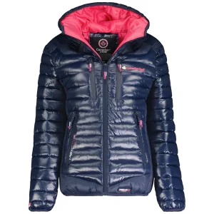 Canadian Peak Blondat Femme - Parka Longue Hiver Coupe Vent Marine