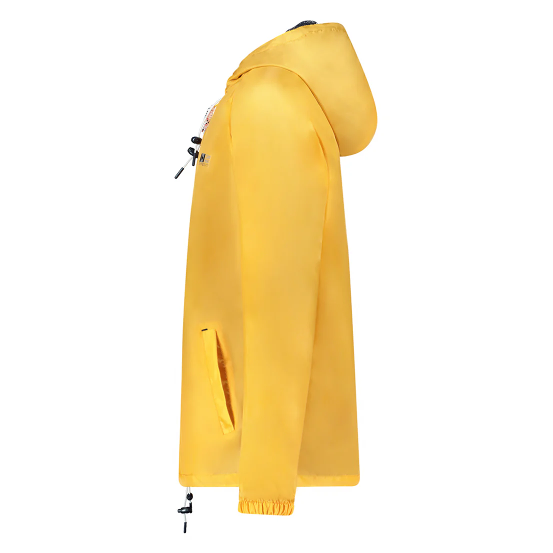 Canadian Peak Boateak Homme - Veste Coupe-Vent Moderne Printemps MOUTARDE – Image 3