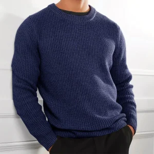 Jules - Pull Maille Basique Essentiel Quotidien Homme